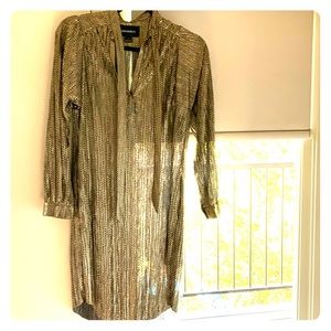 Gold and silver Dress